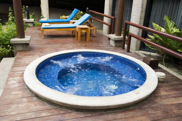 Hot Tub Deck Construction in Middletown