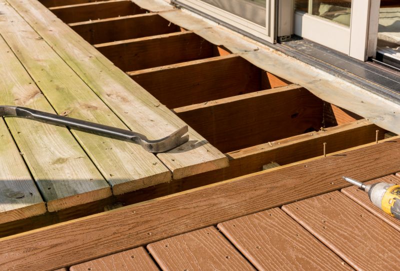Damaged Deck Boards Repair